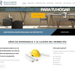 Web Baluarte Construcción